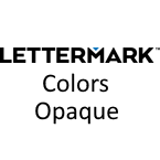 Lettermark™ Colors Opaque