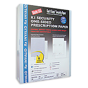 Prescription / Security Paper