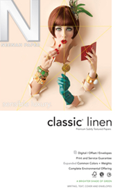 Classic Linen 80lb. Cover