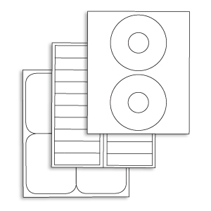 Labels - Die Cut Sheets