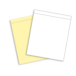 2 Part Snap-Perf Carbonless Paper