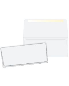 Remittance - White Wove 