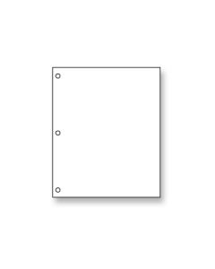 White Bond - 3 Hole Punch