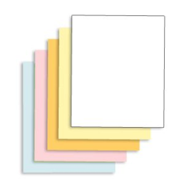 Single Rural Paper Specialty Papers & Supplies | Coated Front Singles Hybrid Carbonless Paper